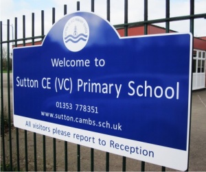 Signs For Metal Railings, Gates and Posts